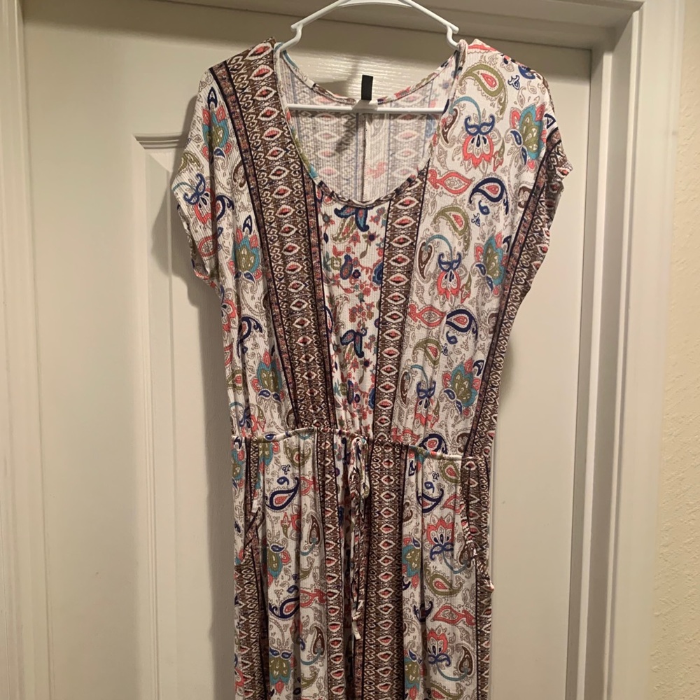 Multi colored paisley Dress
